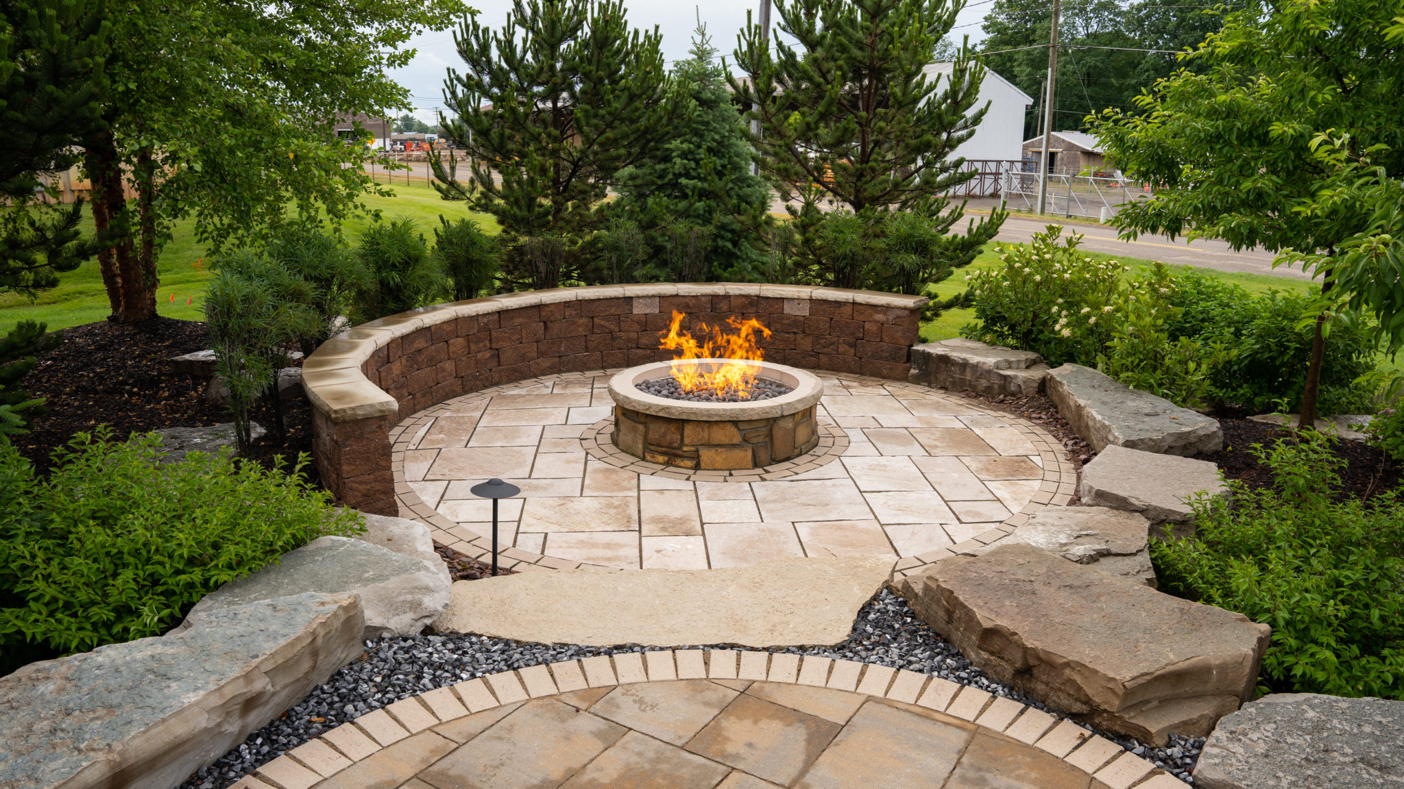 View hardscaping project in Mt Juliet